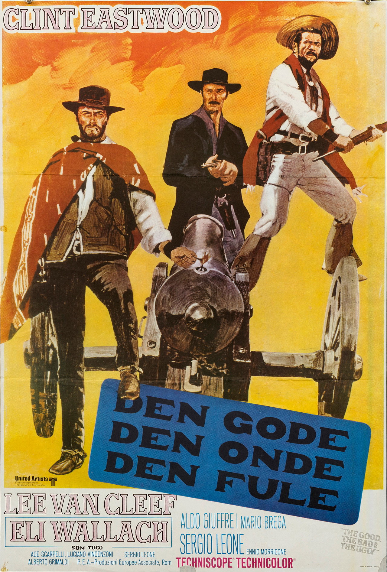 Den gode, den onde, den fule filmaffisch