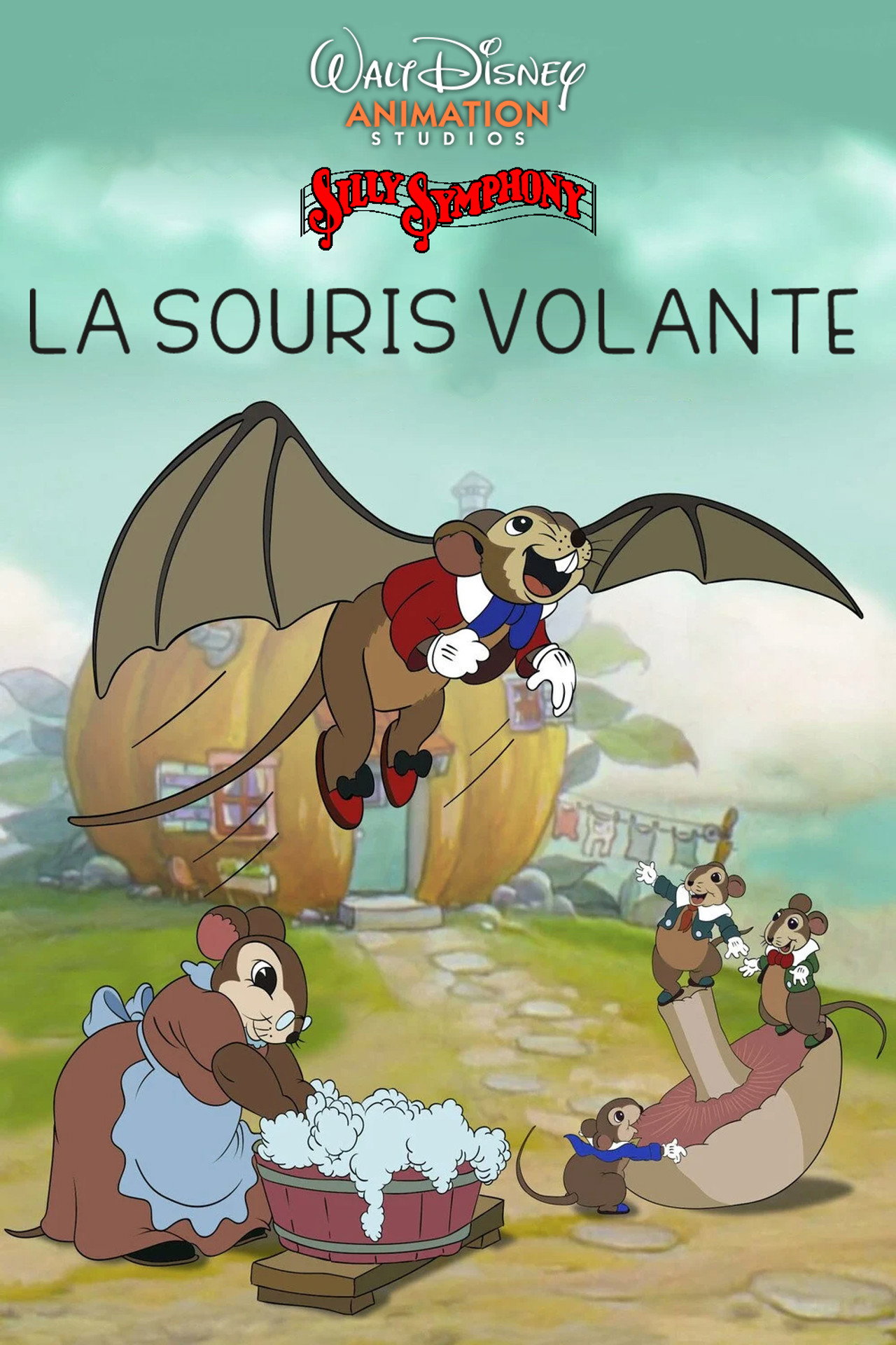 La Souris volante poster