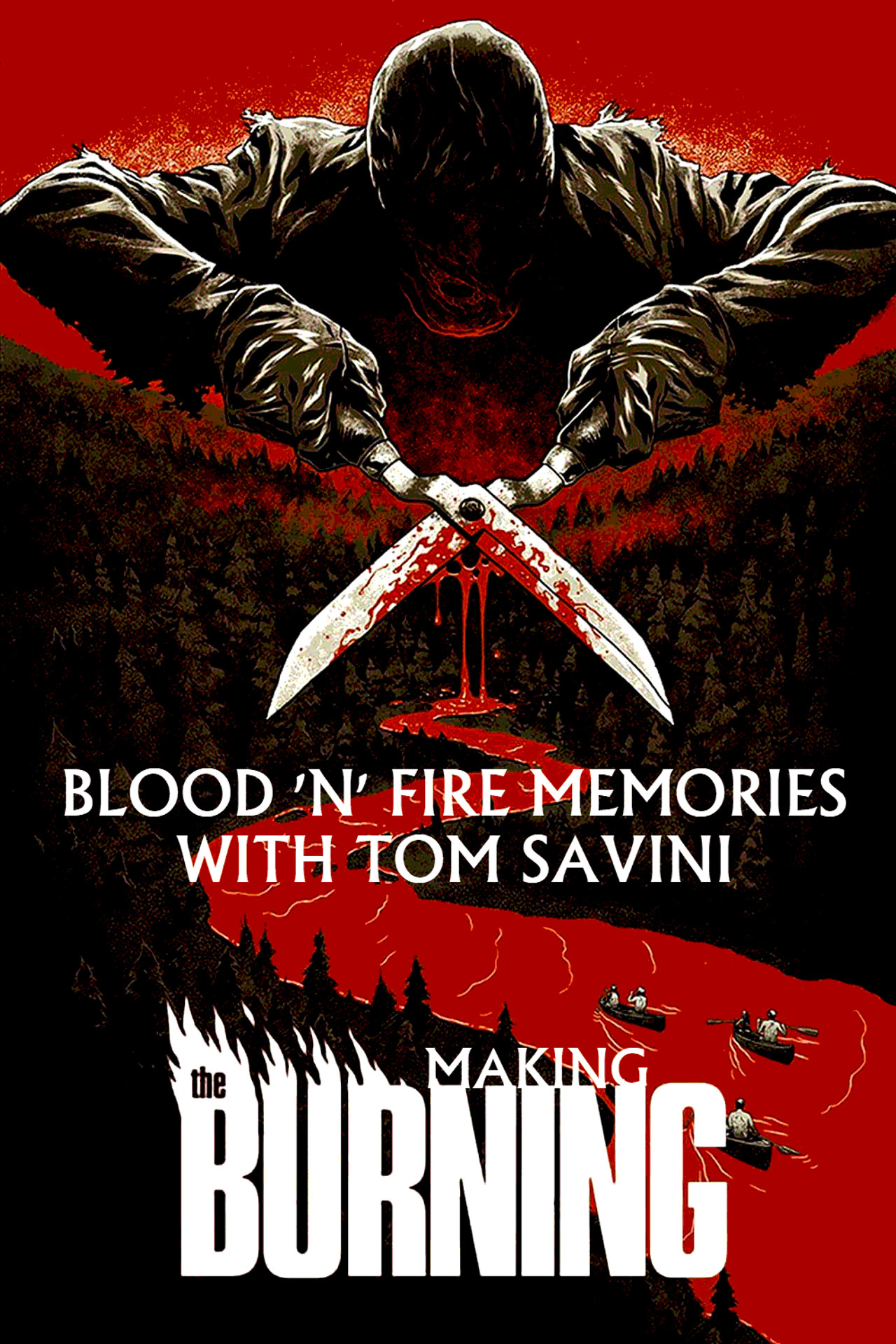 Blood 'n Fire Memories with Tom Savini Backdrop