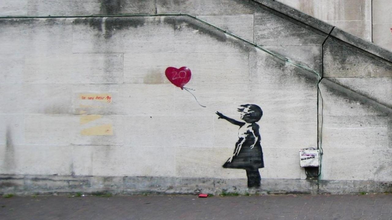 Banksy Most Wanted background