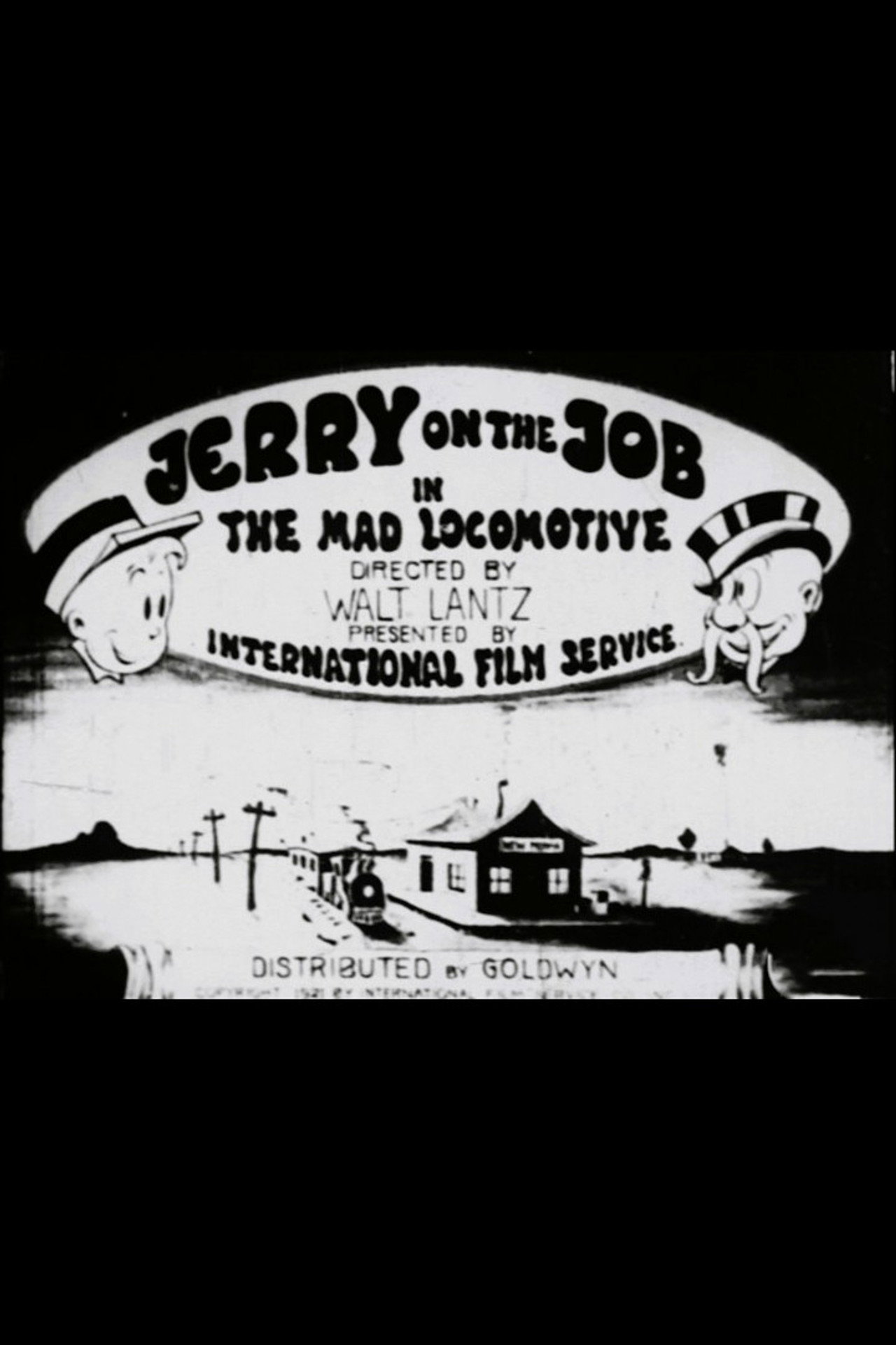 Jerry on the Job: The Mad Locomotive Backdrop