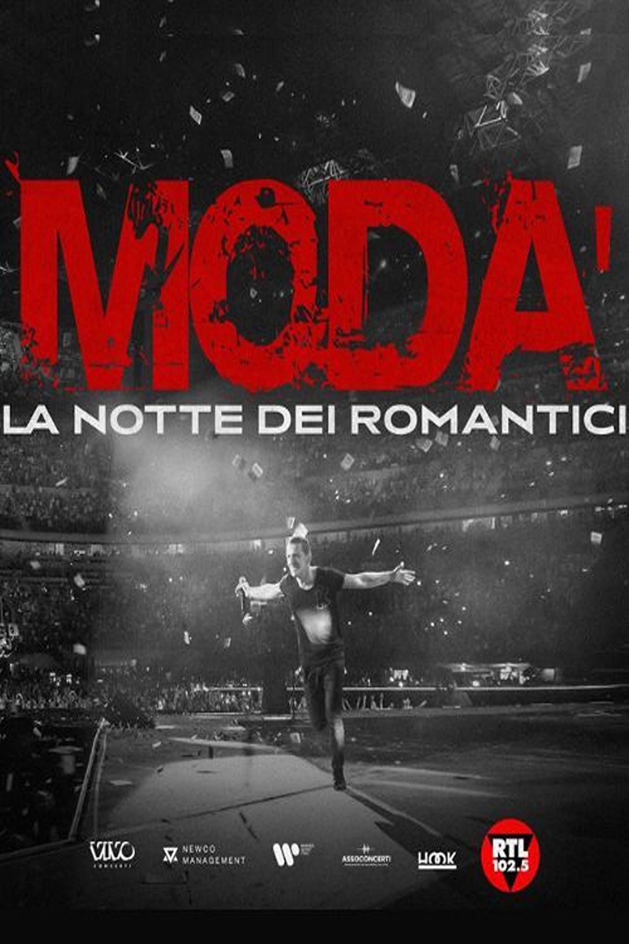Modà: "La Notte dei Romantici"  il Tour Backdrop