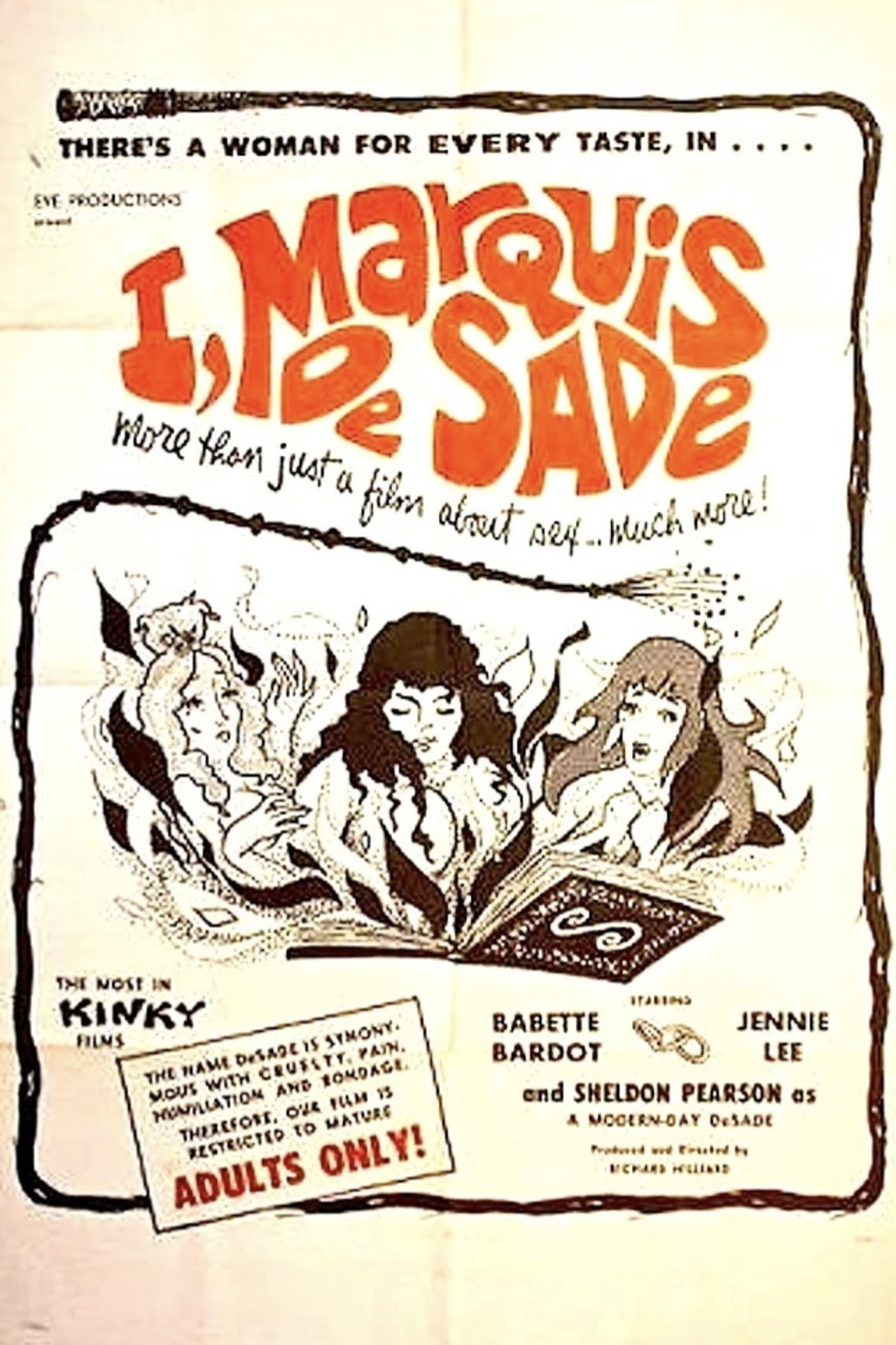 I, Marquis De Sade filmaffisch