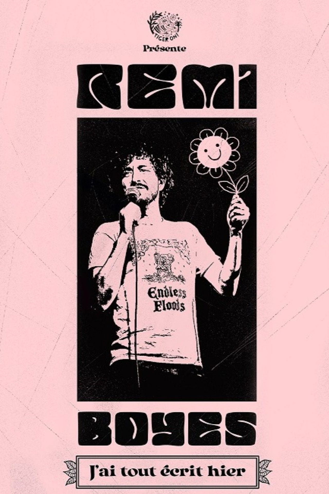 Rémi Boyes : J'ai tout écrit hier Backdrop