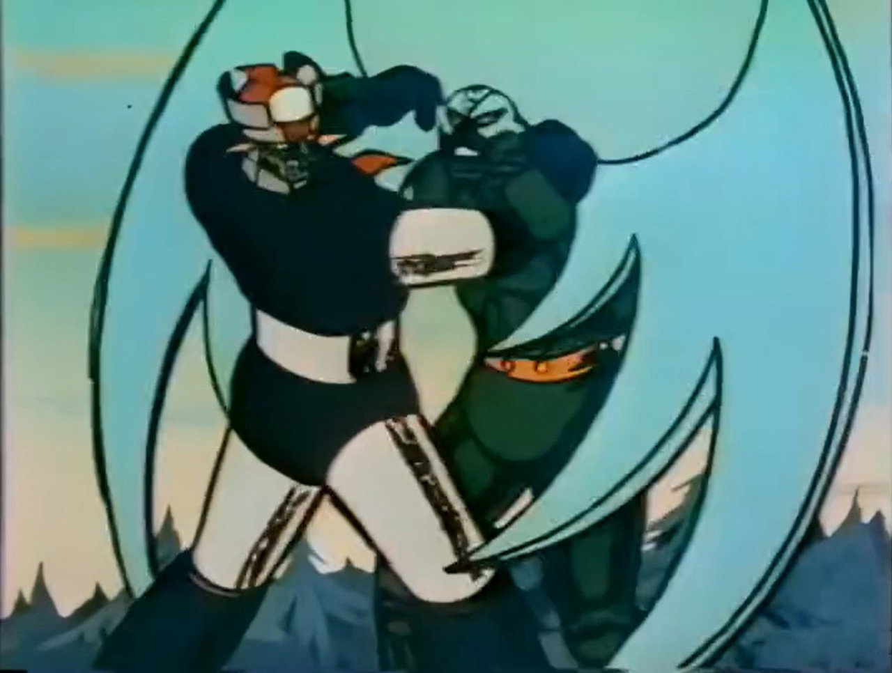 Still from Tranzor Z VS. The Disassembler