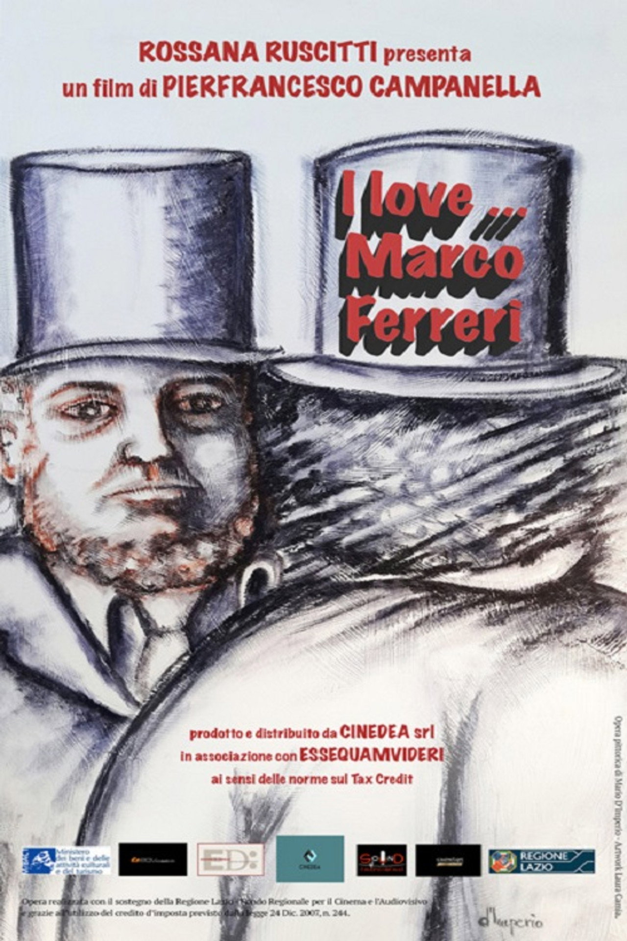 I Love… Marco Ferreri filmaffisch