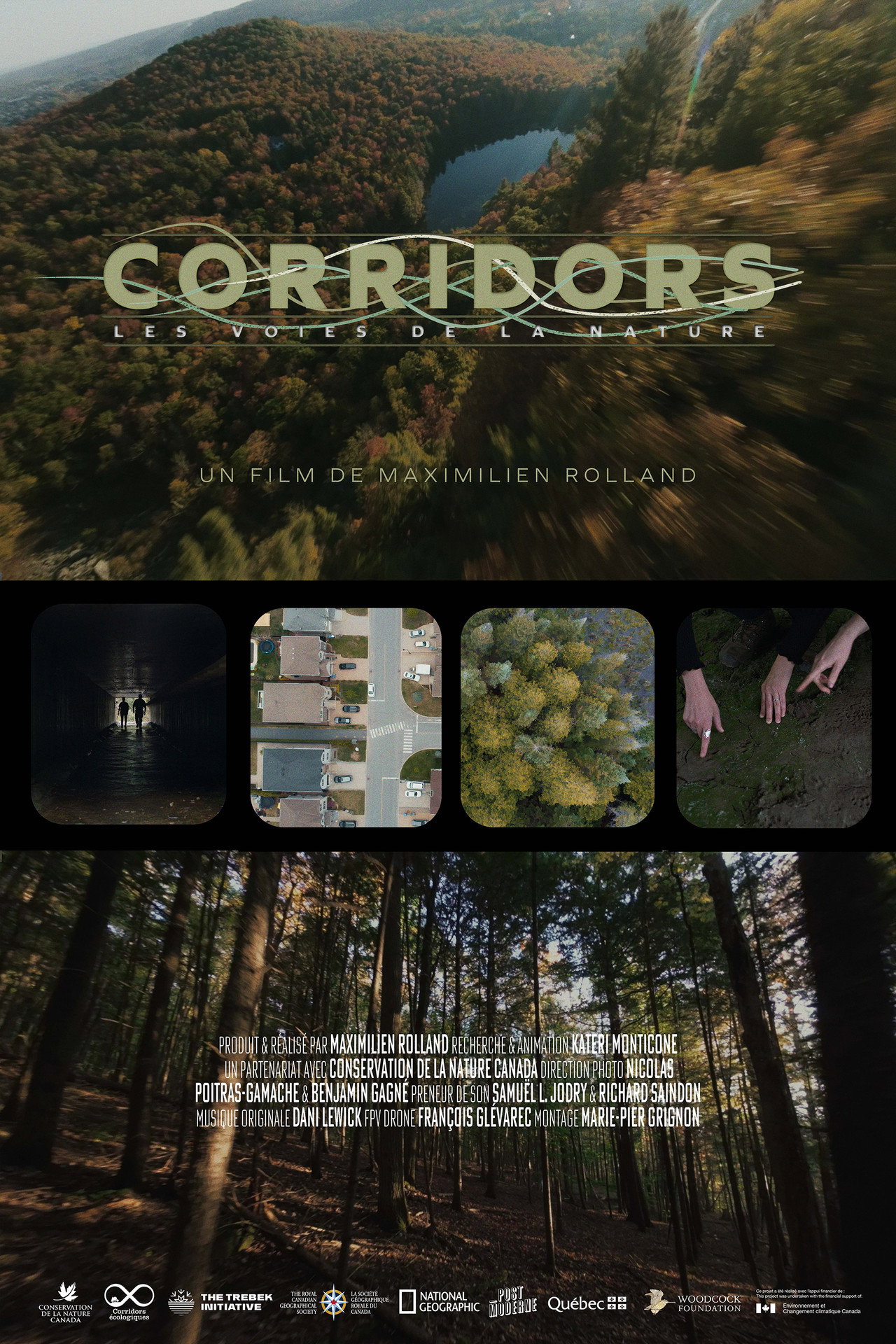 Corridors: Les voies de la Nature filmaffisch
