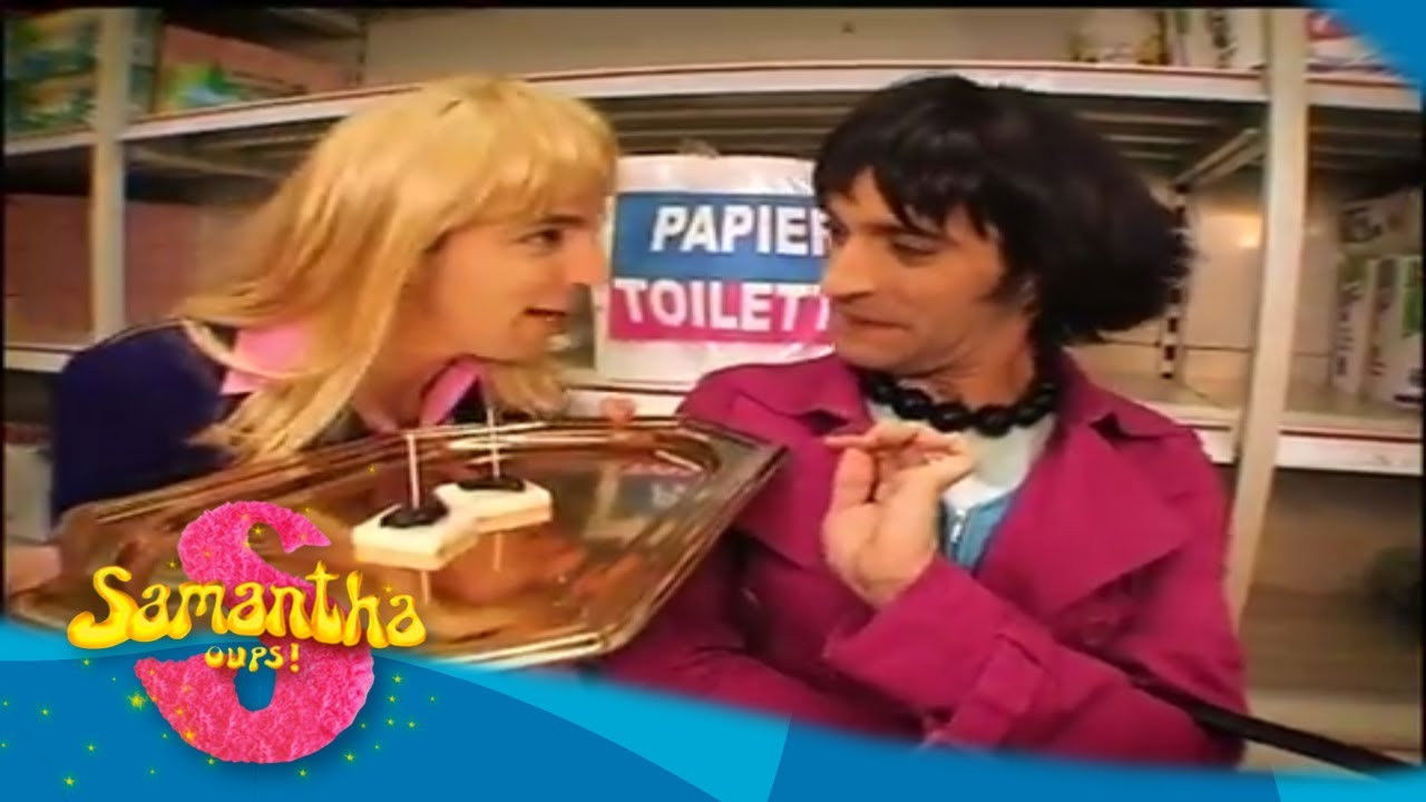 Samantha, Oups ! — Samantha animatrice en grande surface (2)