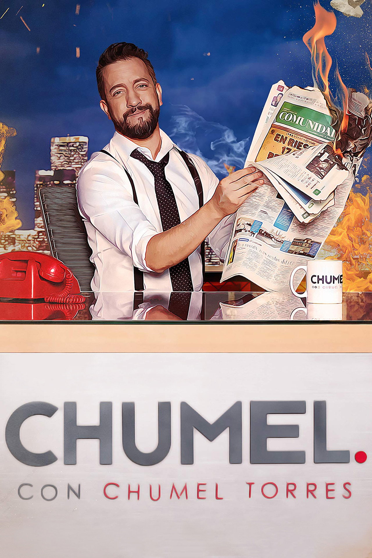 Chumel con Chumel Torres affisch