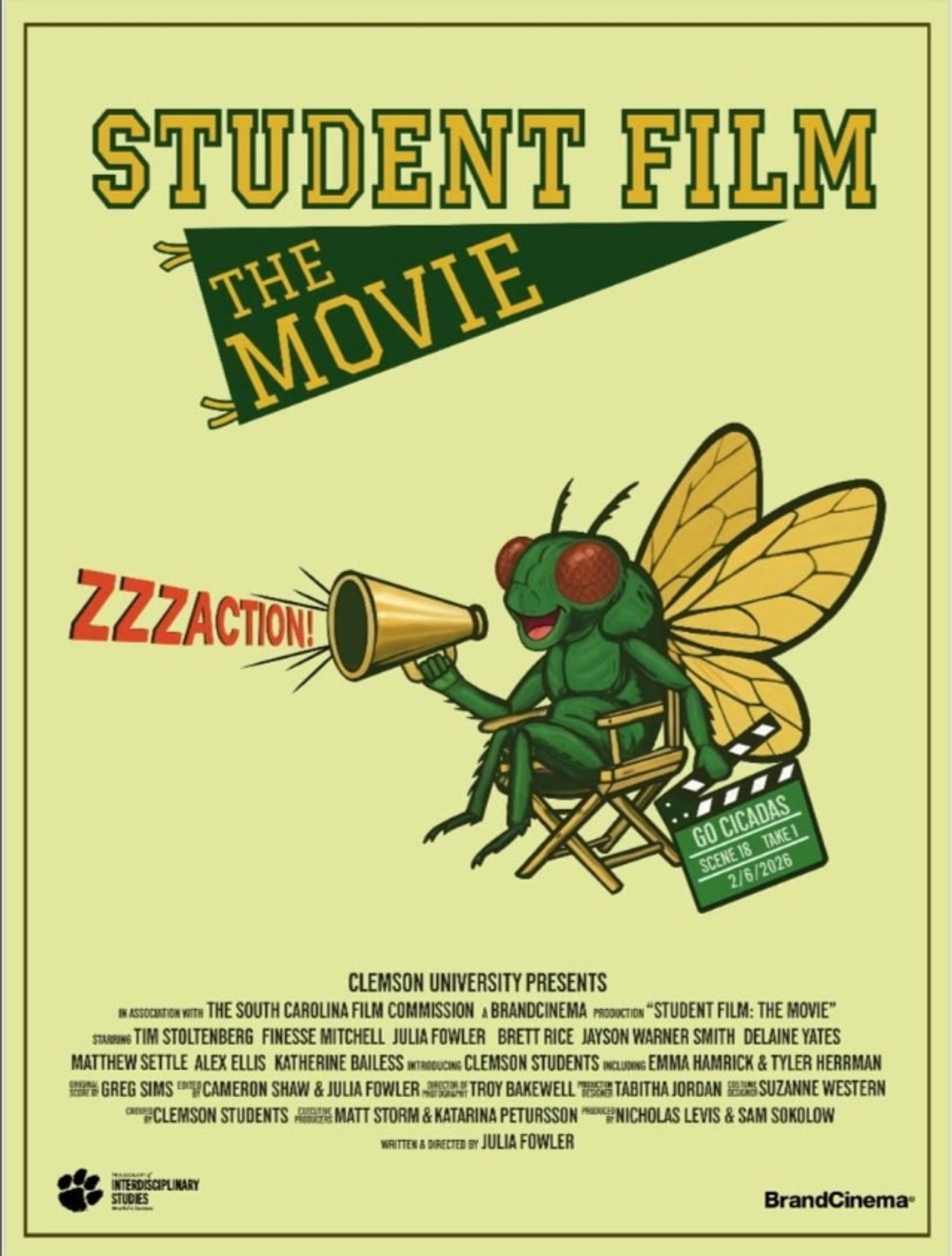 Student Film: The Movie Backdrop