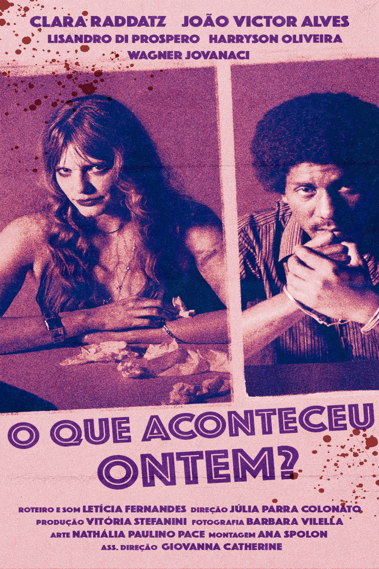 O que aconteceu ontem? filmaffisch