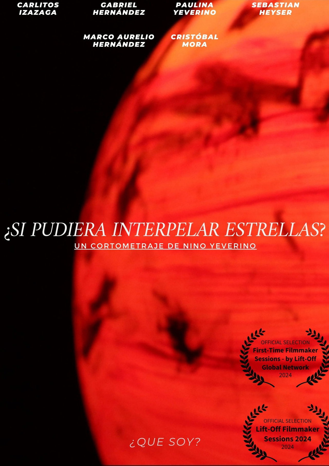 ¿Si Pudiera Interpellar Estrellas? filmaffisch