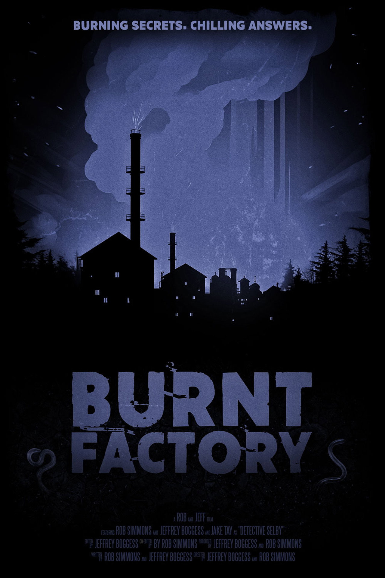Burnt Factory Backdrop