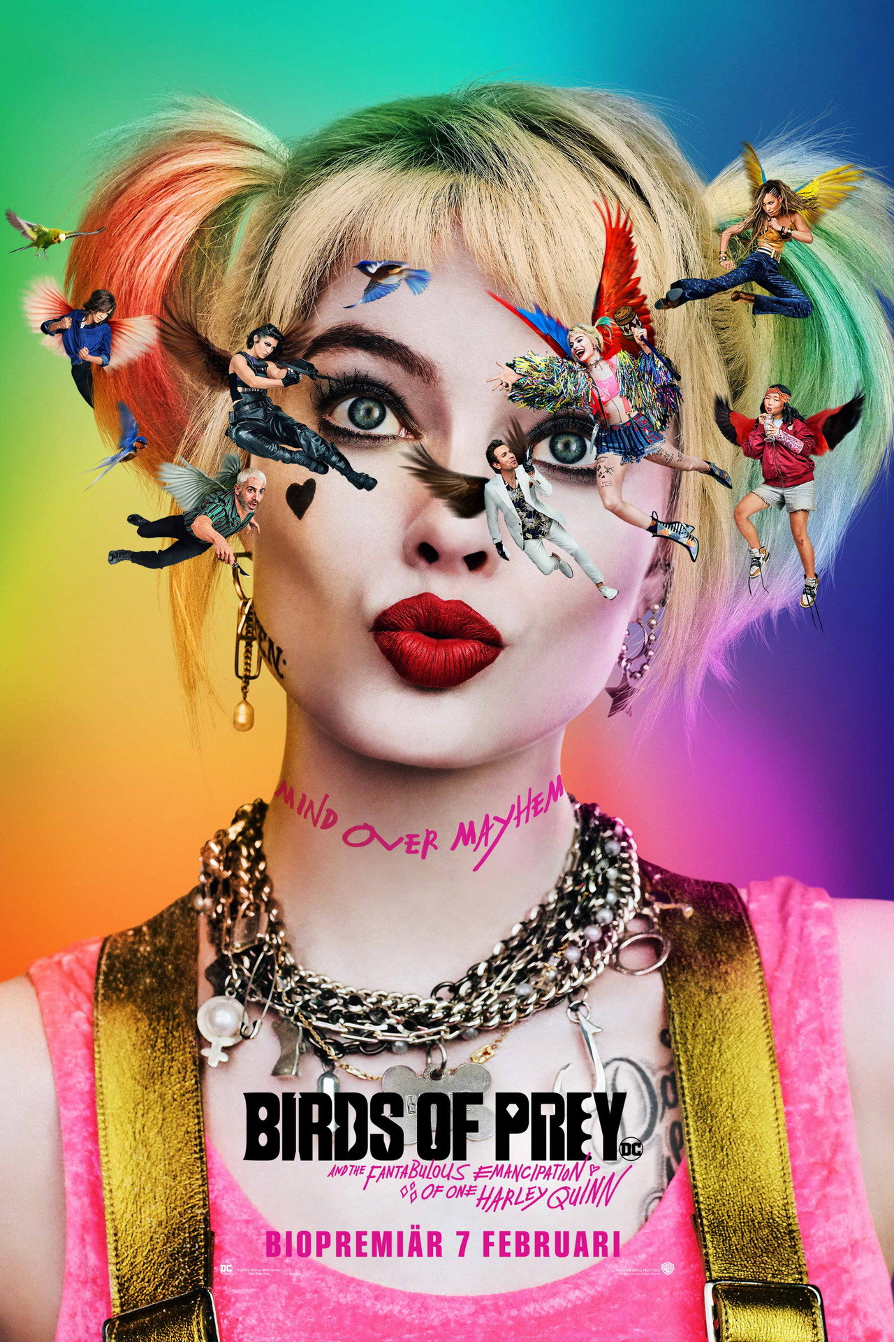 Birds of Prey (and the Fantabulous Emancipation of One Harley Quinn) filmaffisch