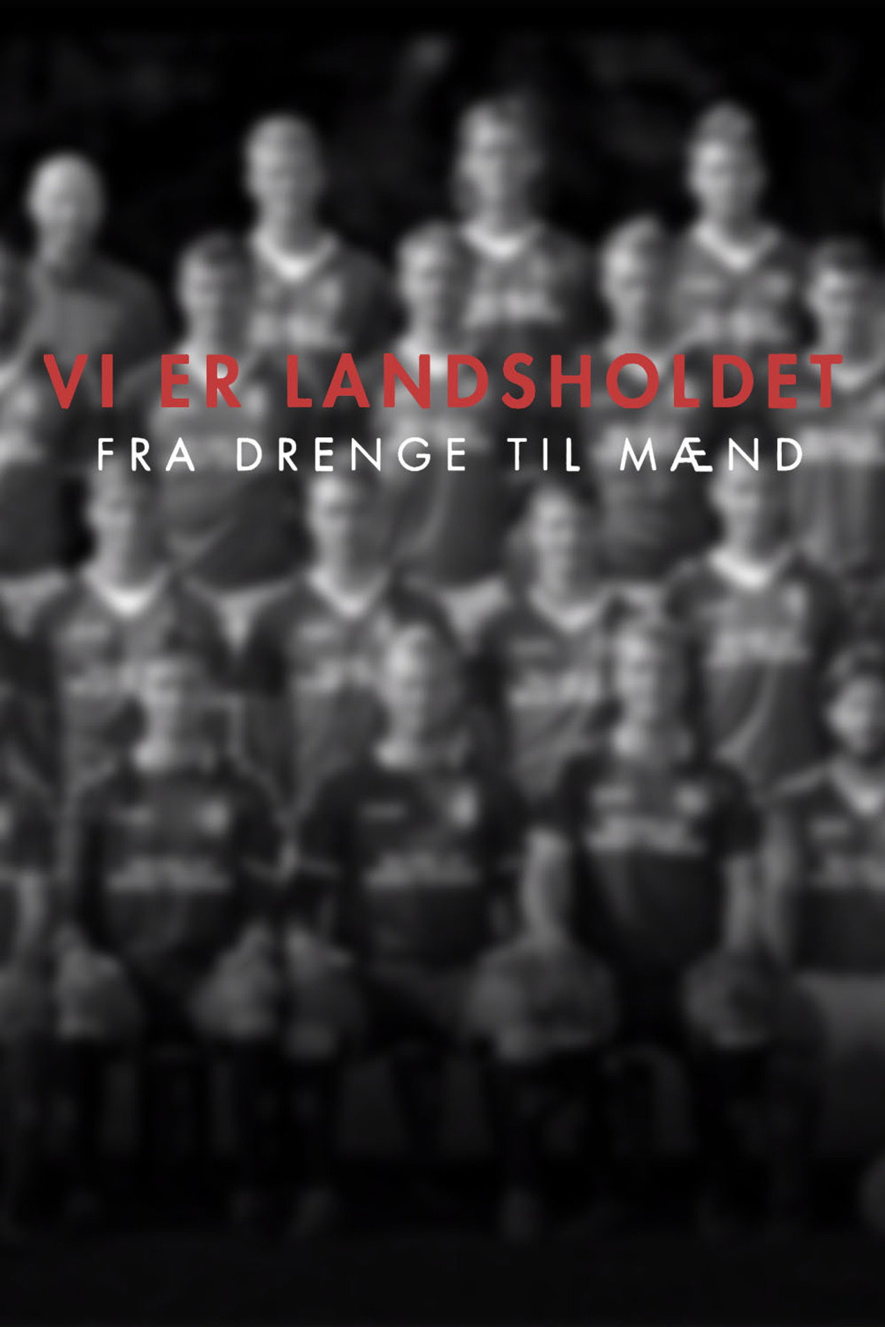 Vi er Landsholdet - Fra drenge til mænd affisch