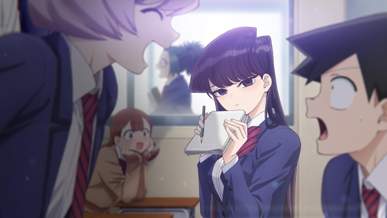 Behind the scenes from Komi Can't Communicate