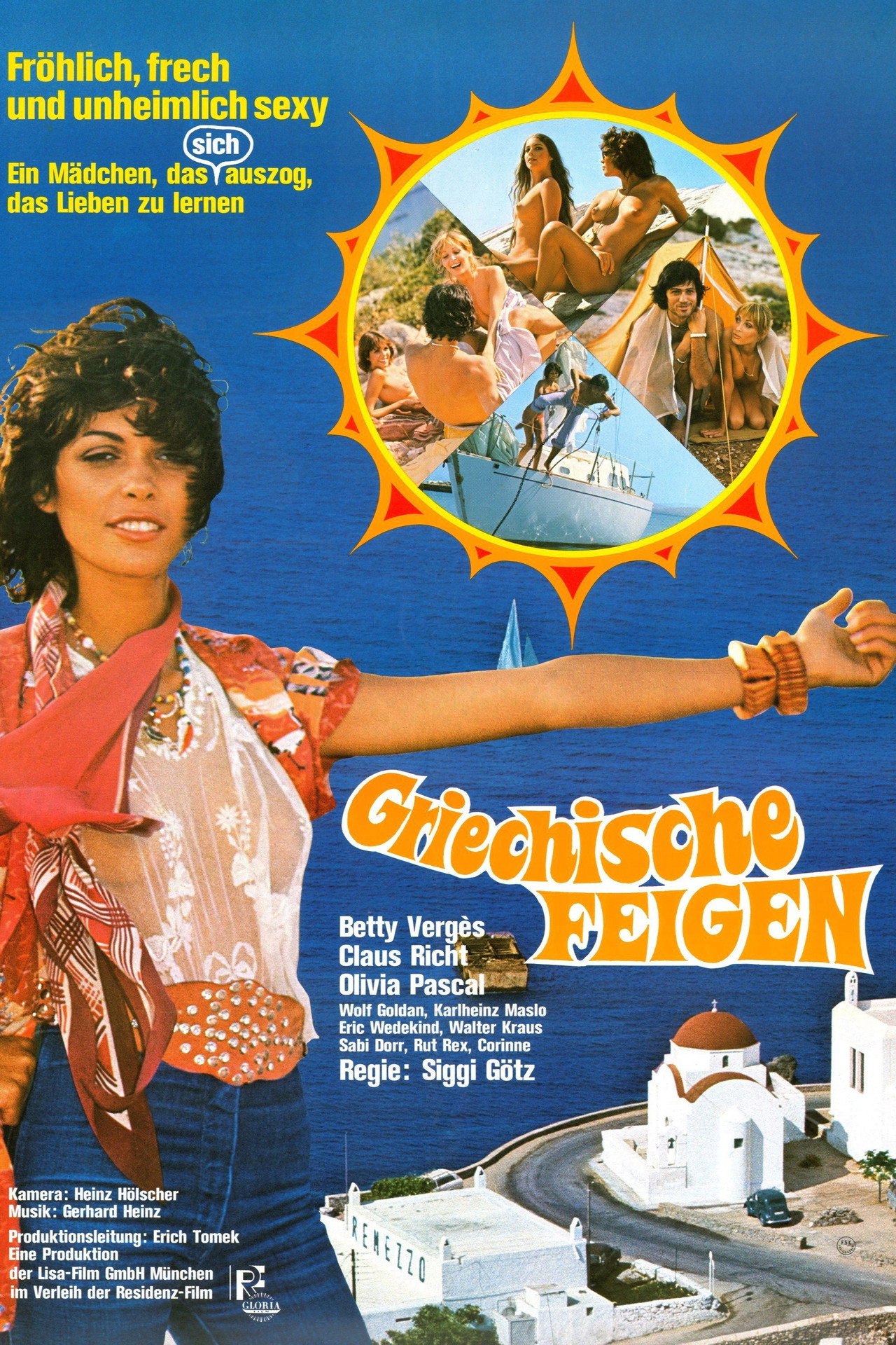 Utan fikonlöv i Grekland filmaffisch
