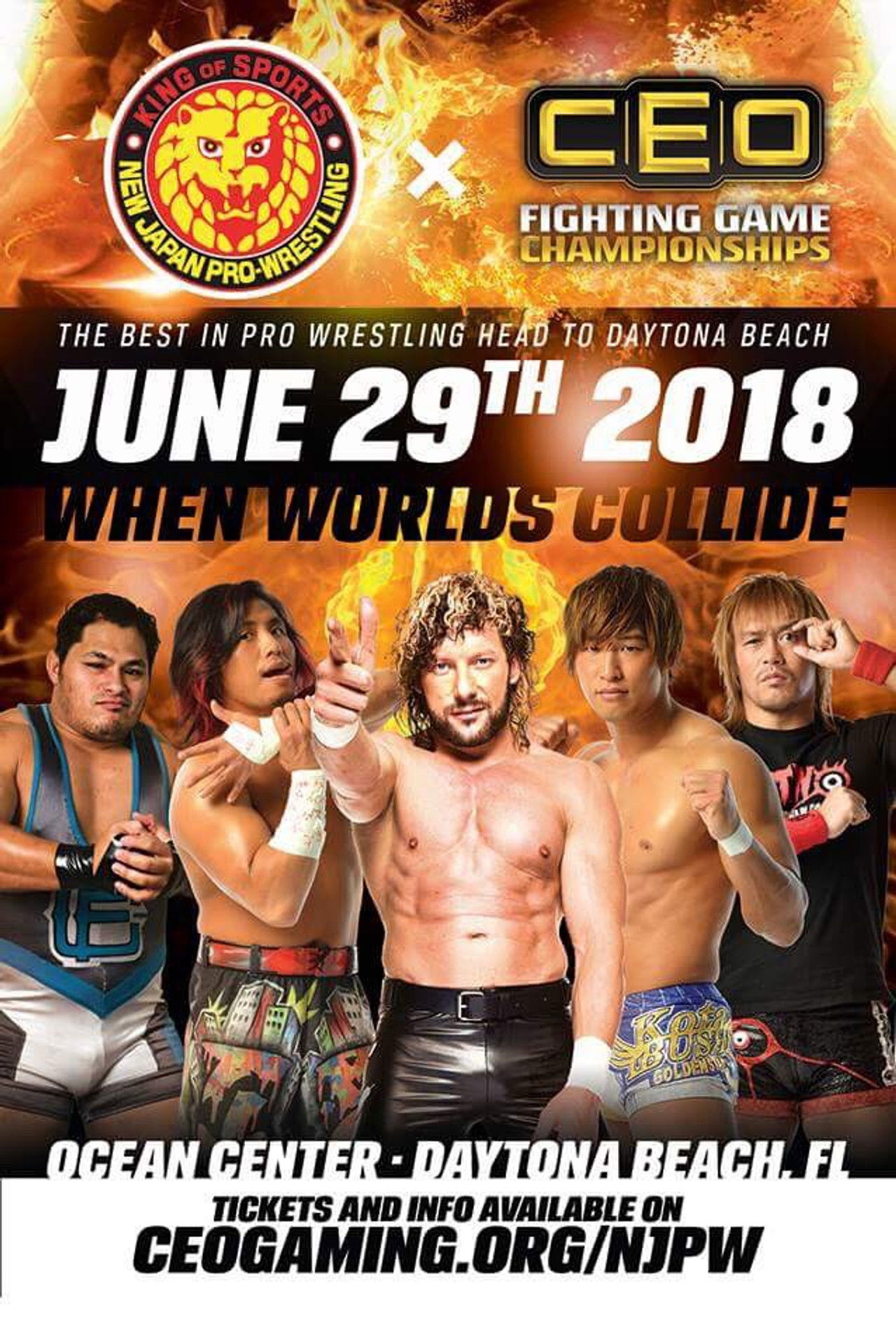CEOxNJPW When Worlds Collide Backdrop