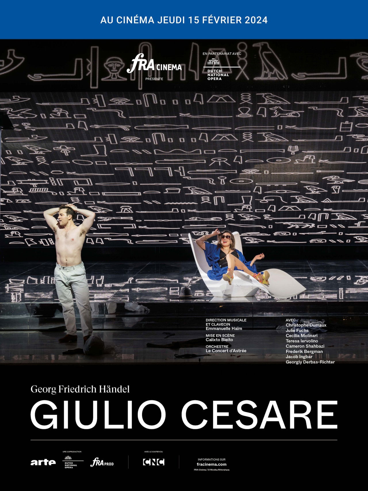 Georg Friedrich Handel: Giulio Cesare At the Dutch National Opera Backdrop