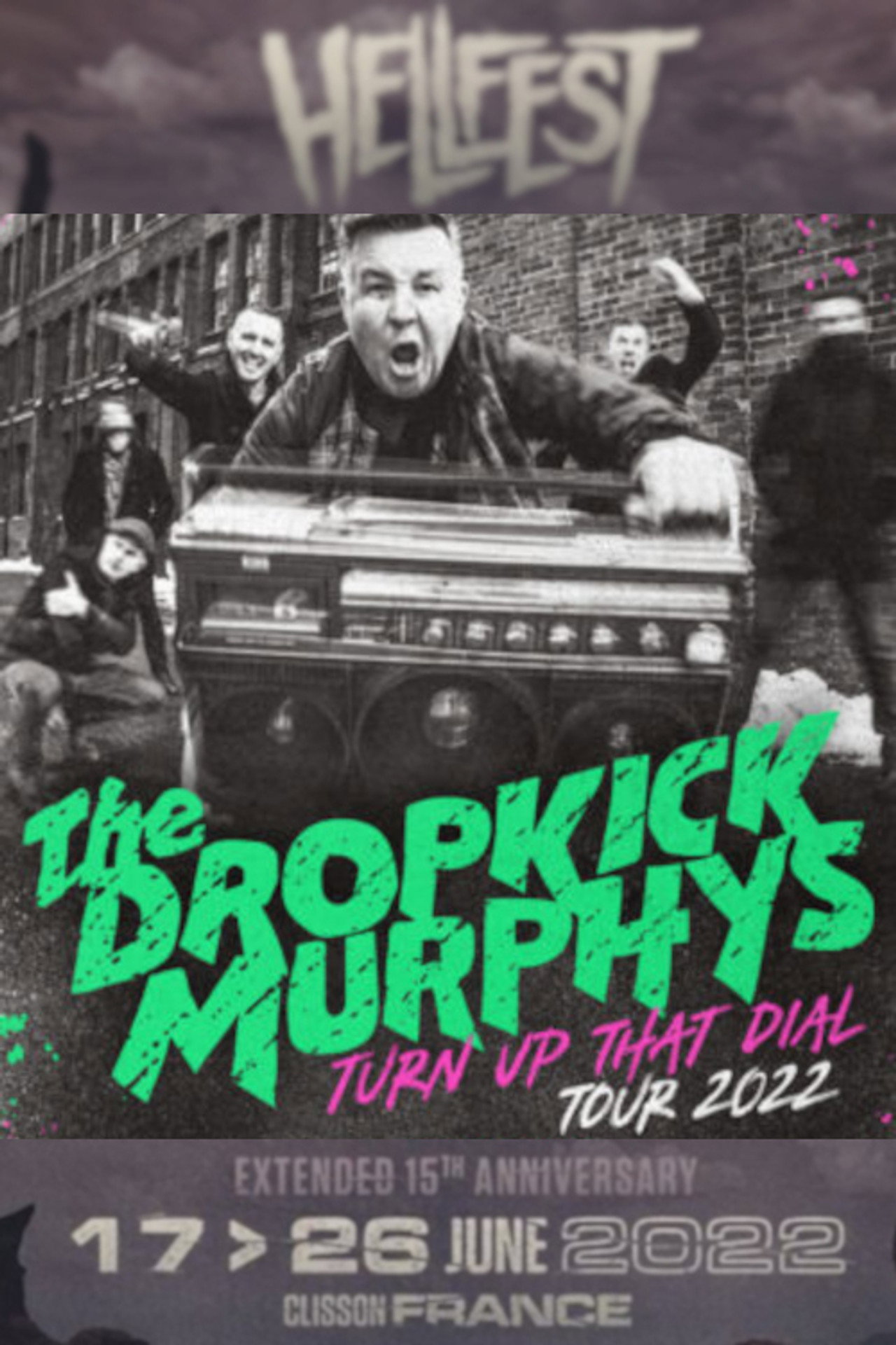 Dropkick Murphys - Au Hellfest 2022 filmaffisch