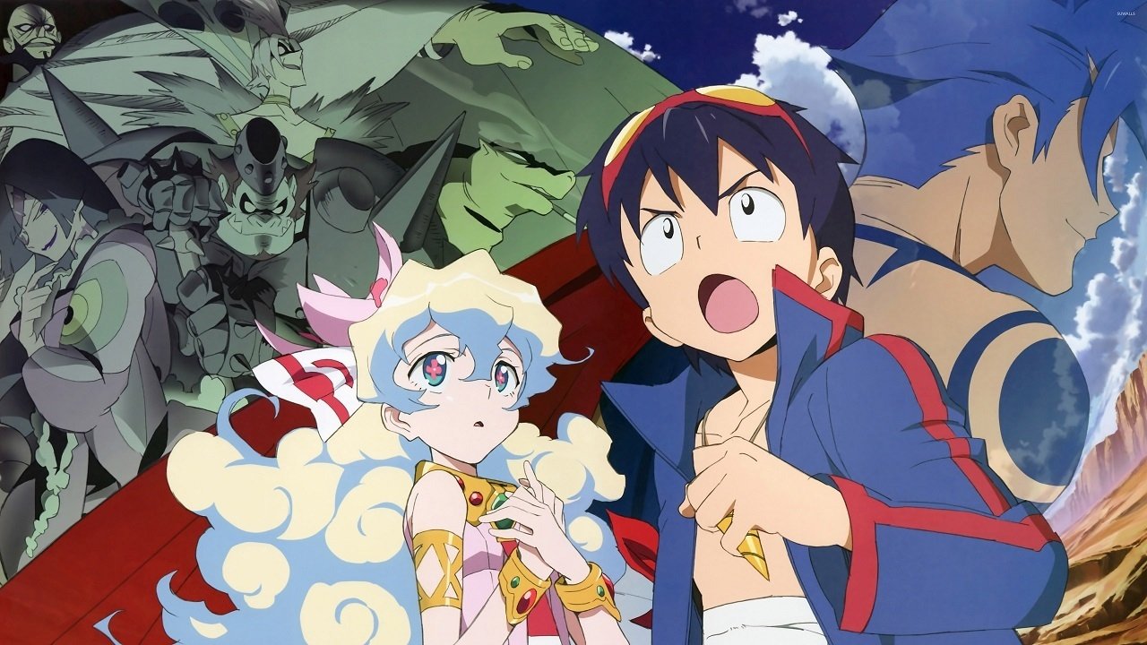Behind the scenes from Gurren Lagann