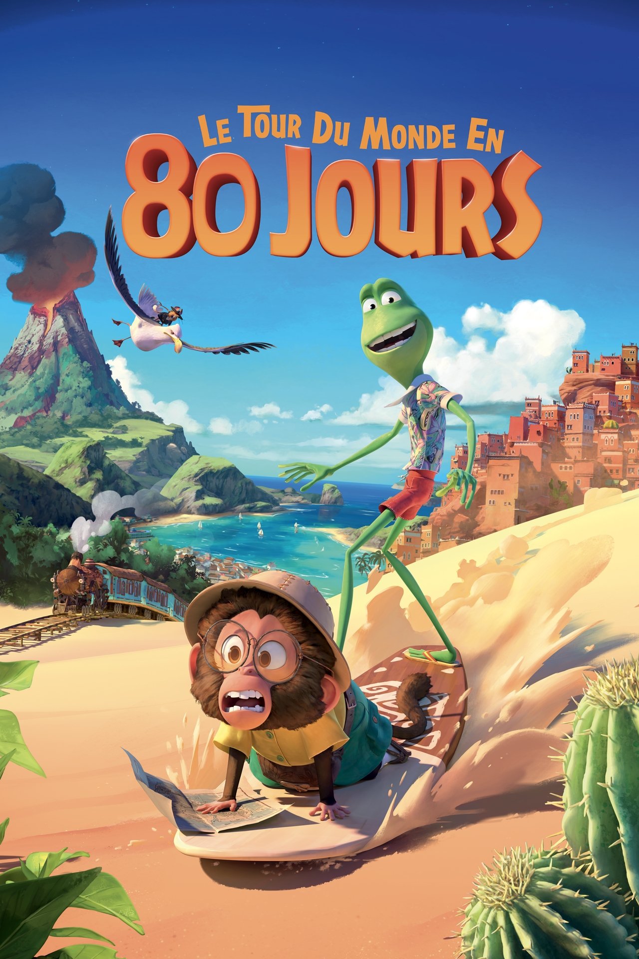 مشاهدة فيلم Around the World in 80 Days مترجم بدون اعلانات - بوستر
