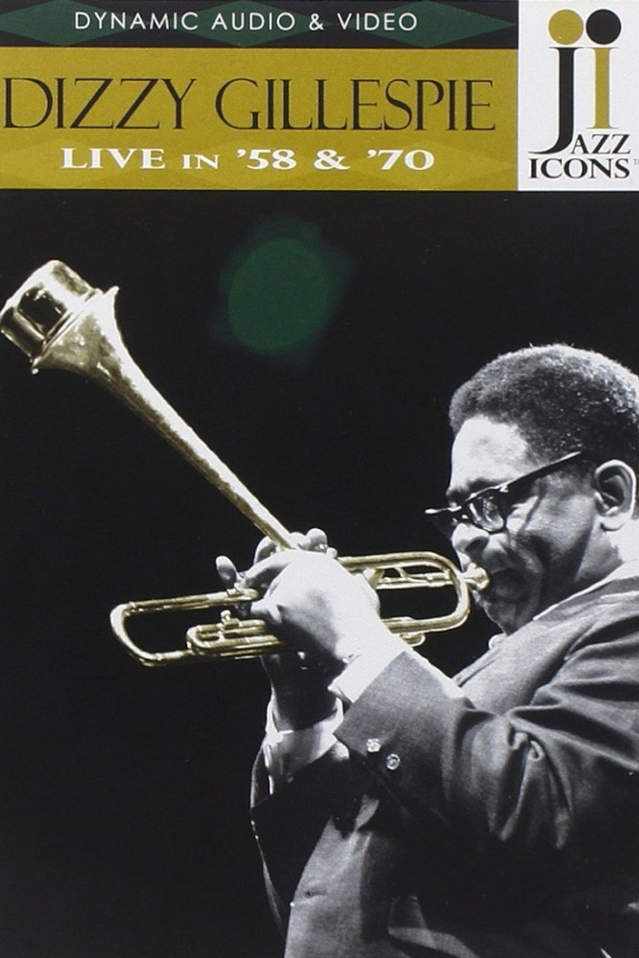 Jazz Icons: Dizzy Gillespie Live in '58 & '70 Backdrop