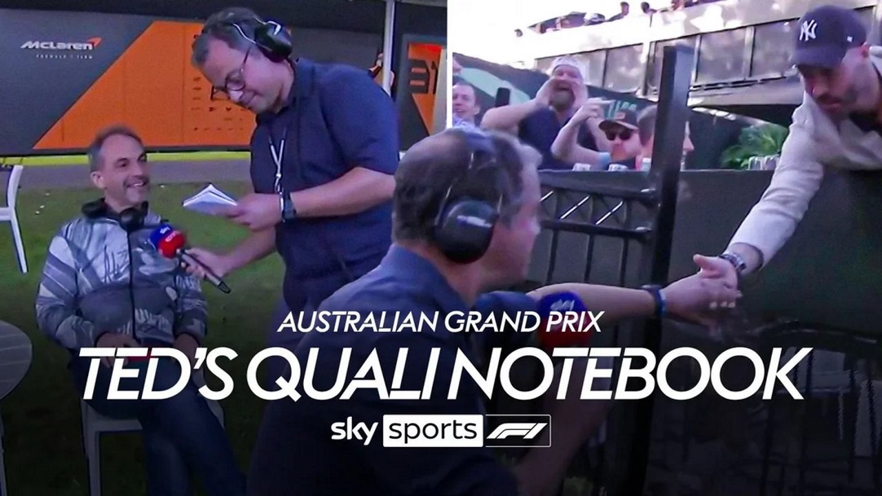 Ted's Notebook - Season 13 Episode 6 : Australian Grand Prix - Albert Park Circuit, Melbourne: Qualifying