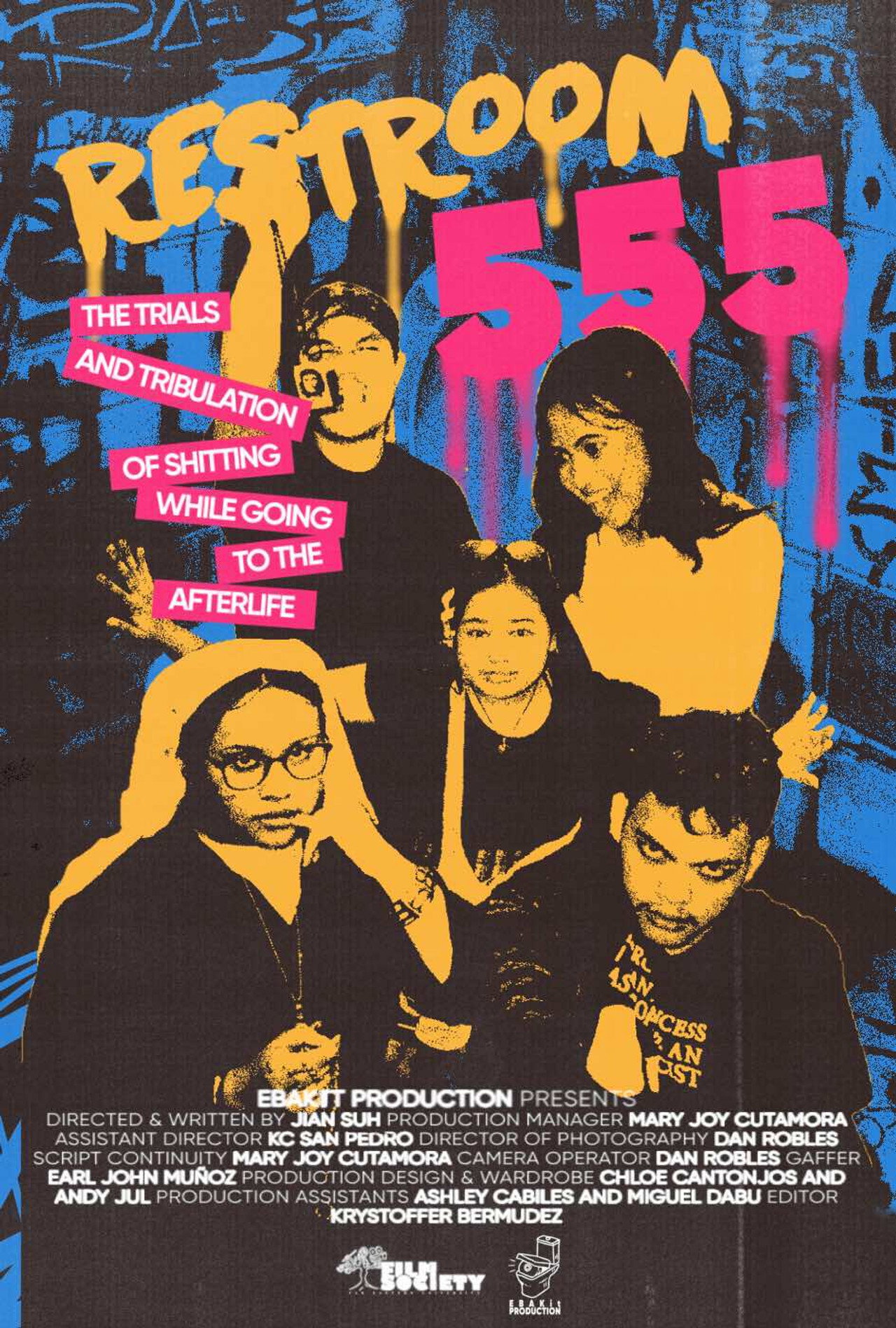 Restroom 555 Backdrop