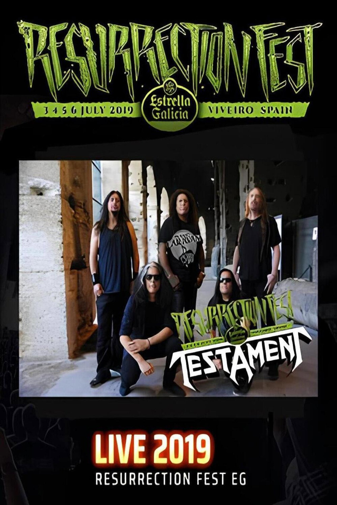 Testament - Live at Resurrection Fest EG 2019 filmaffisch