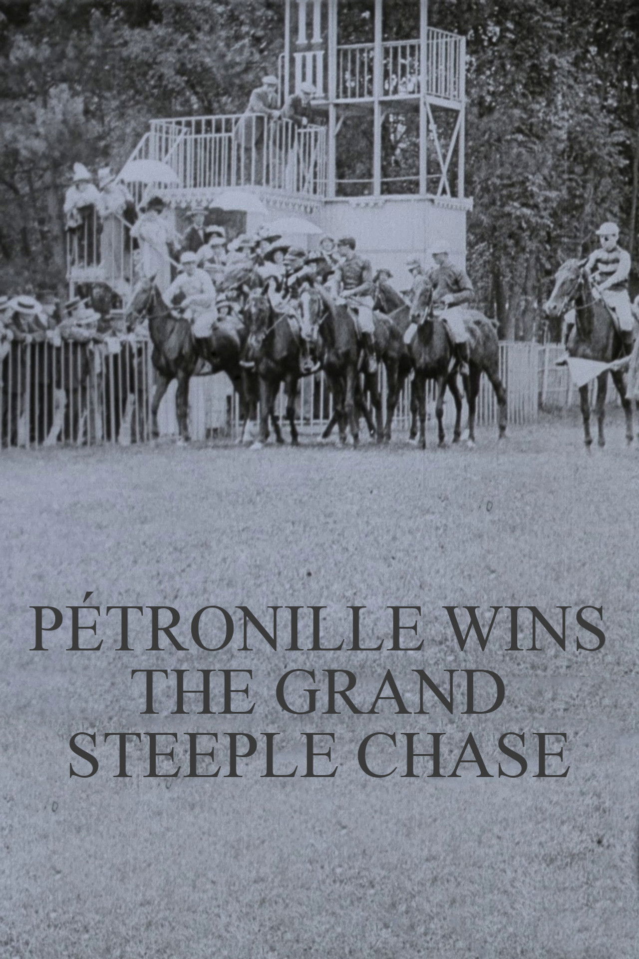 Pétronille Wins the Grand Steeple Chase Backdrop