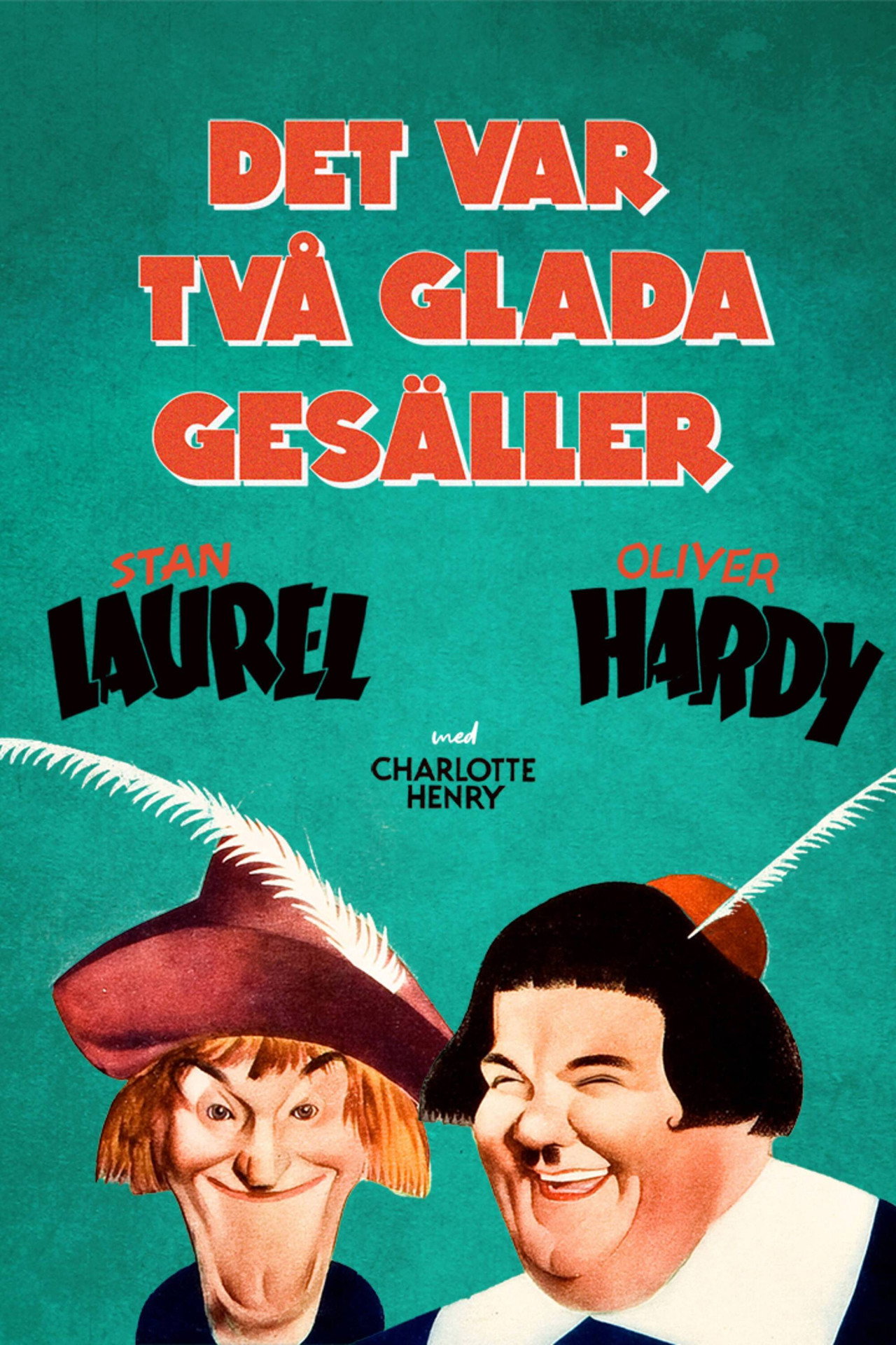 Det var två glada gesäller filmaffisch