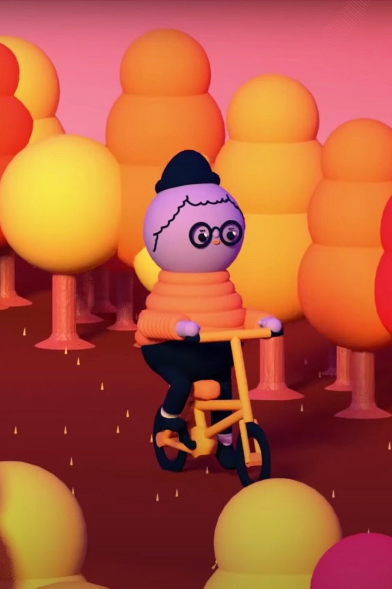 I Ride My Bike When the Air is Crispy filmaffisch