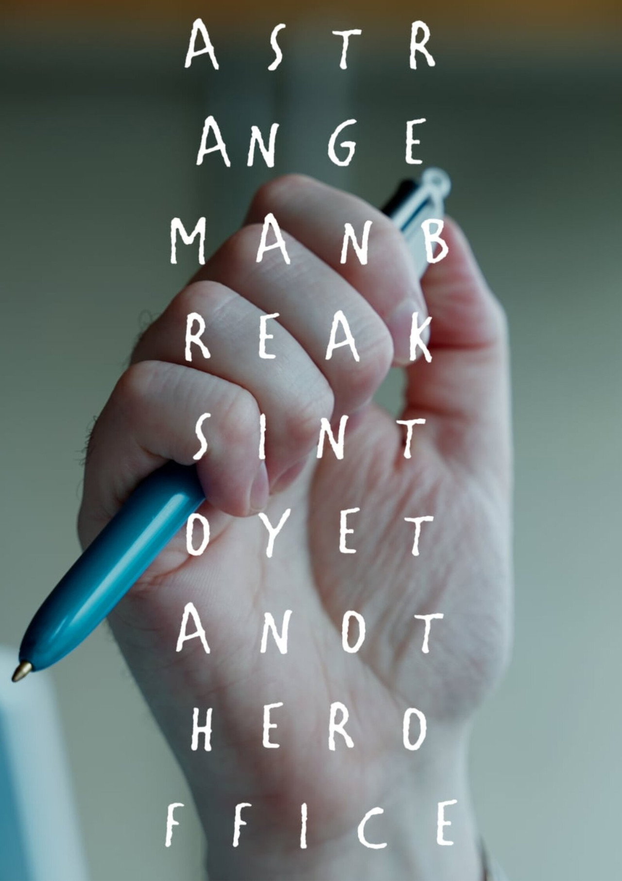 A Strange Man Breaks Into Yet Another Office filmaffisch