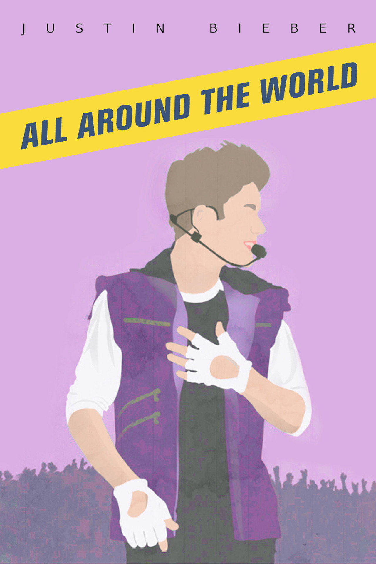 Justin Bieber: All Around The World Backdrop