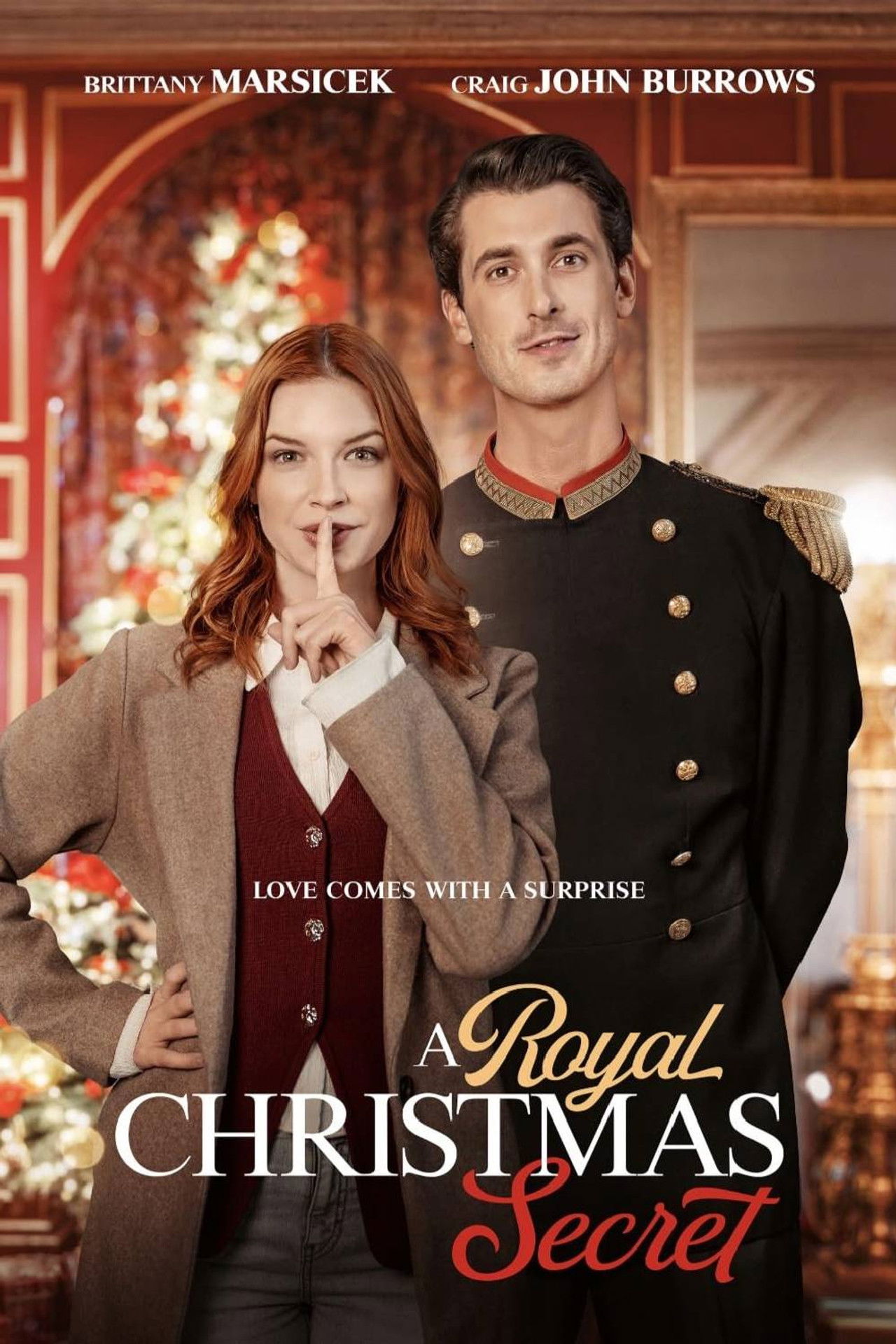 A Royal Christmas Secret Backdrop