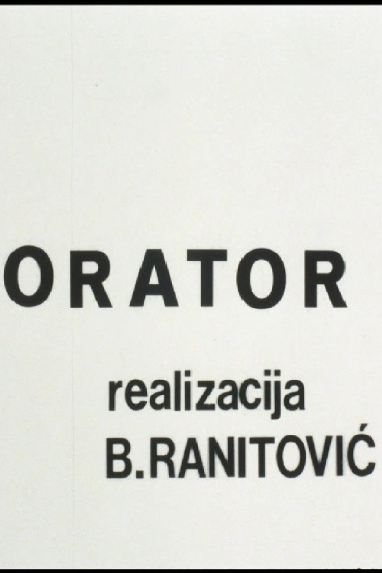 The Orator
