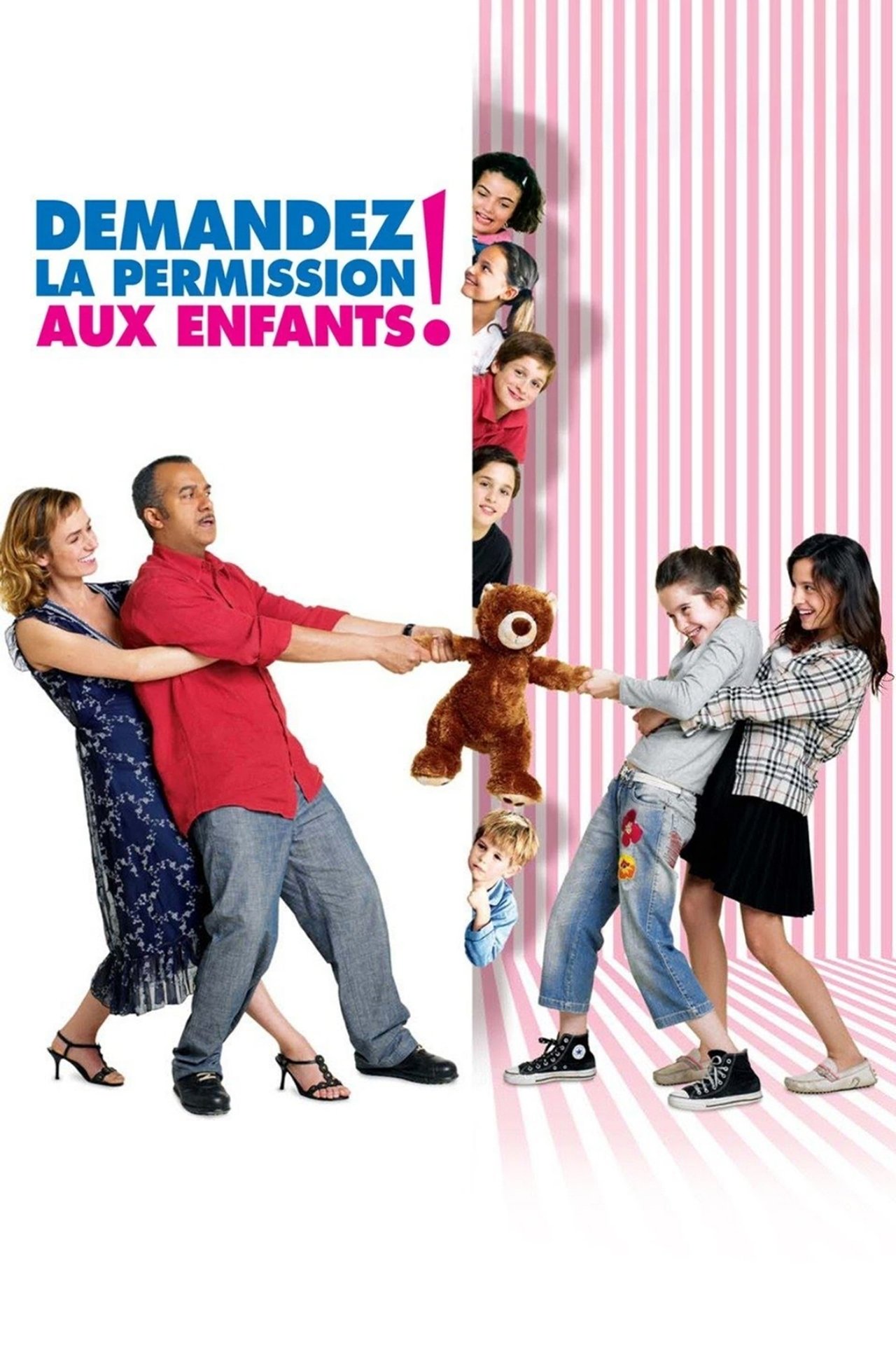 Demandez la permission aux enfants ! poster