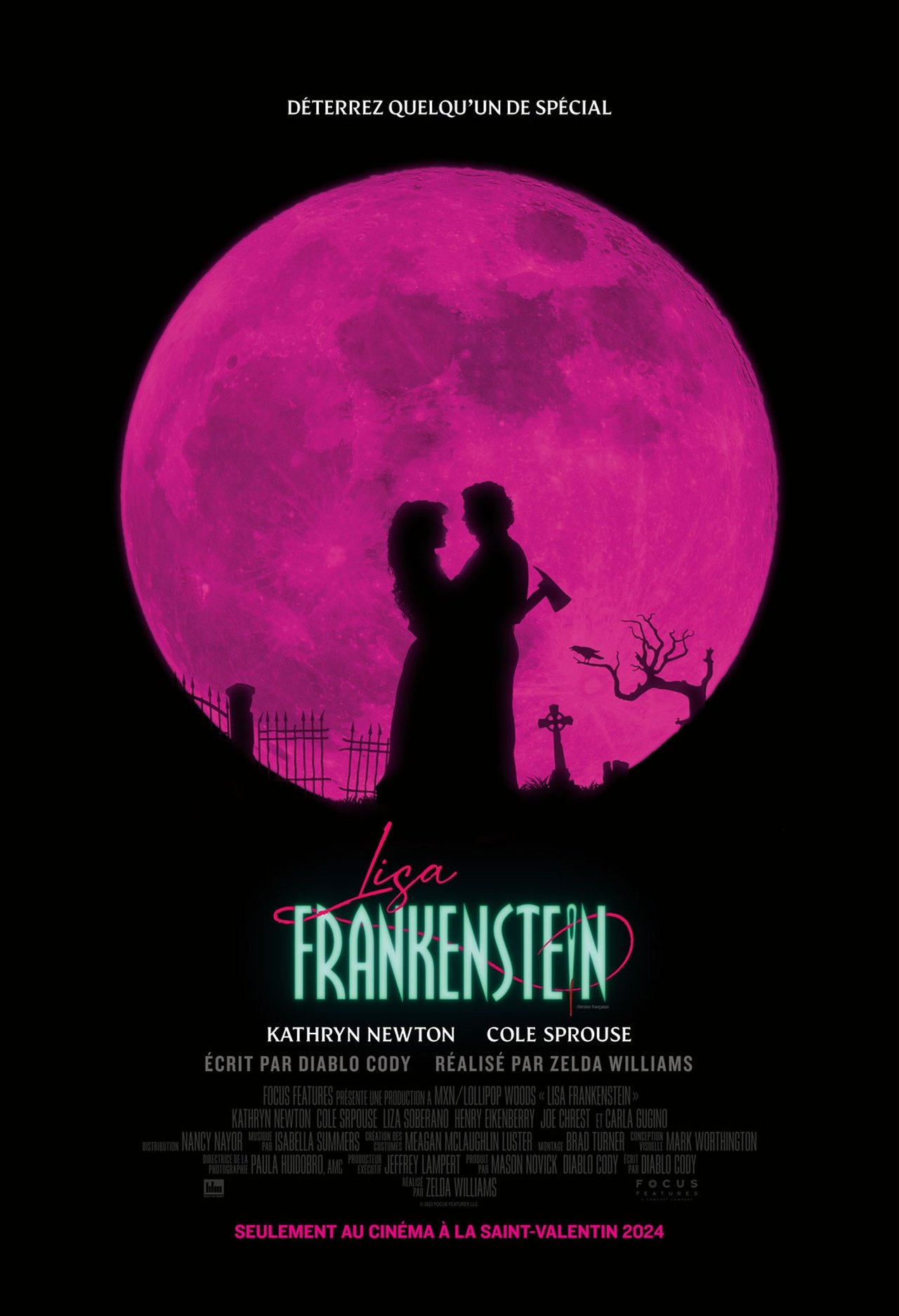 Lisa Frankenstein poster