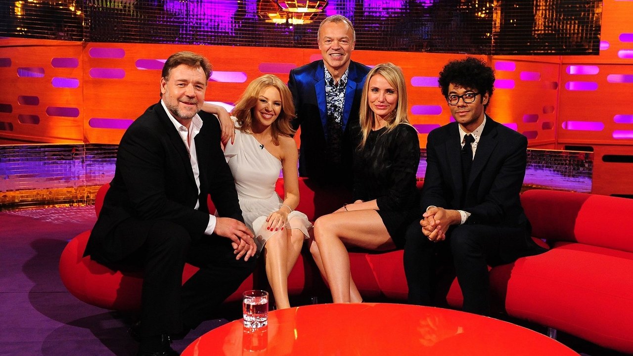 The Graham Norton Show - Season 15 Episode 1 : Russell Crowe, Cameron Diaz, Richard Ayoade, Kylie Minogue