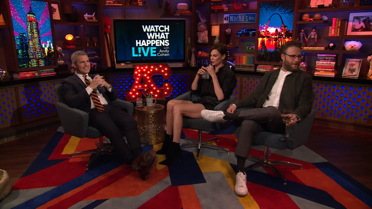 Watch What Happens Live with Andy Cohen - Season 16 Episode 73 : Charlize Theron; Seth Rogen
