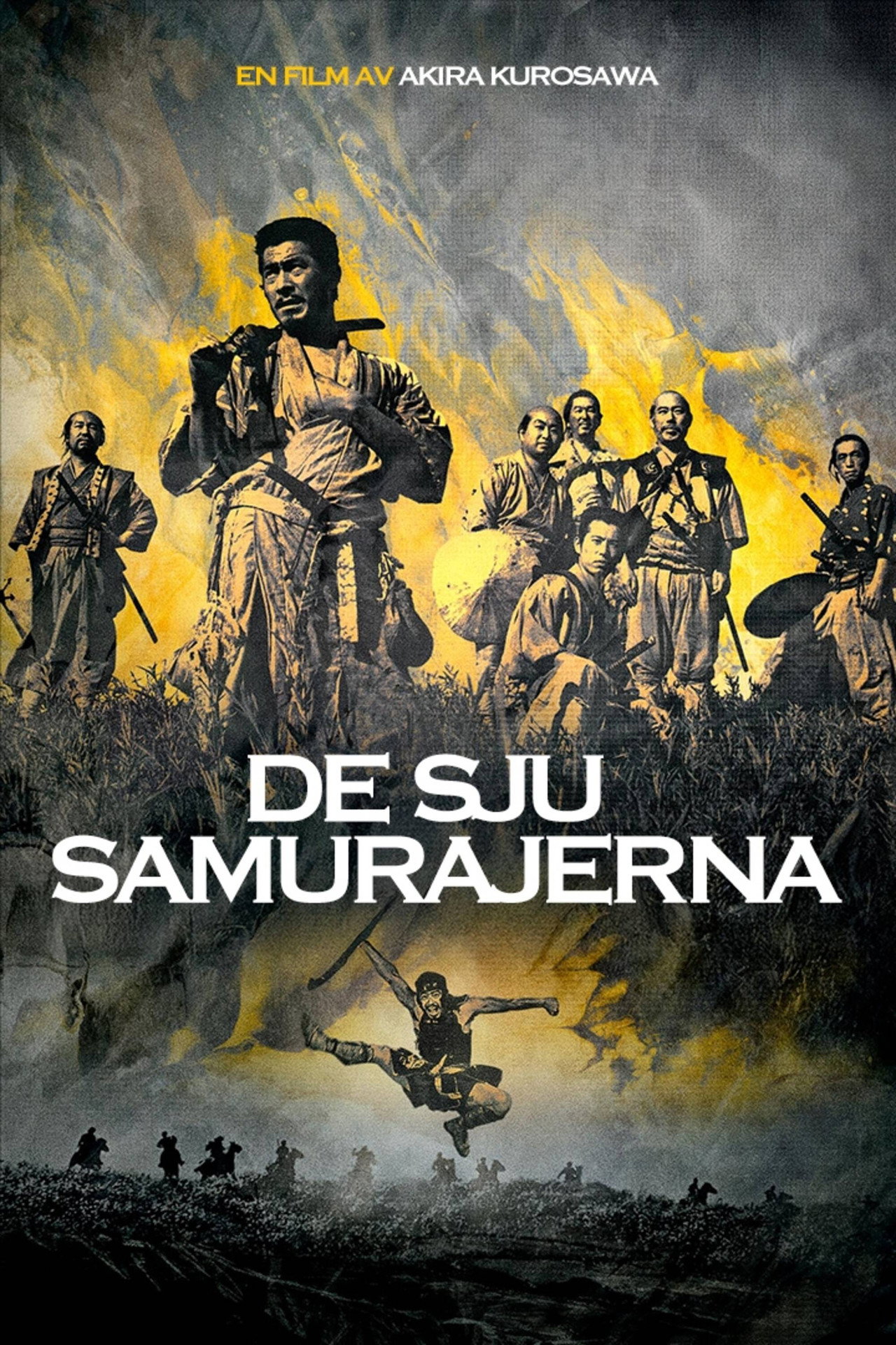 De sju samurajerna filmaffisch