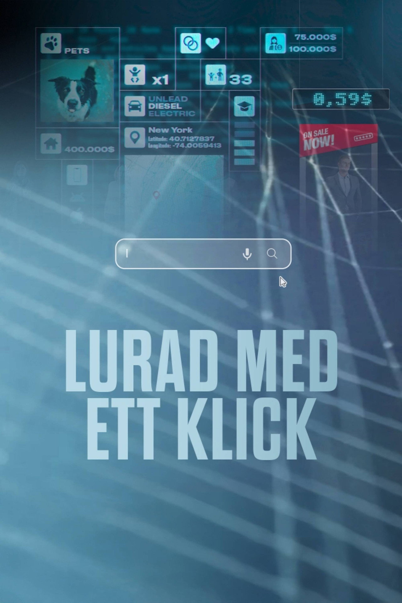 Lurad med ett klick filmaffisch