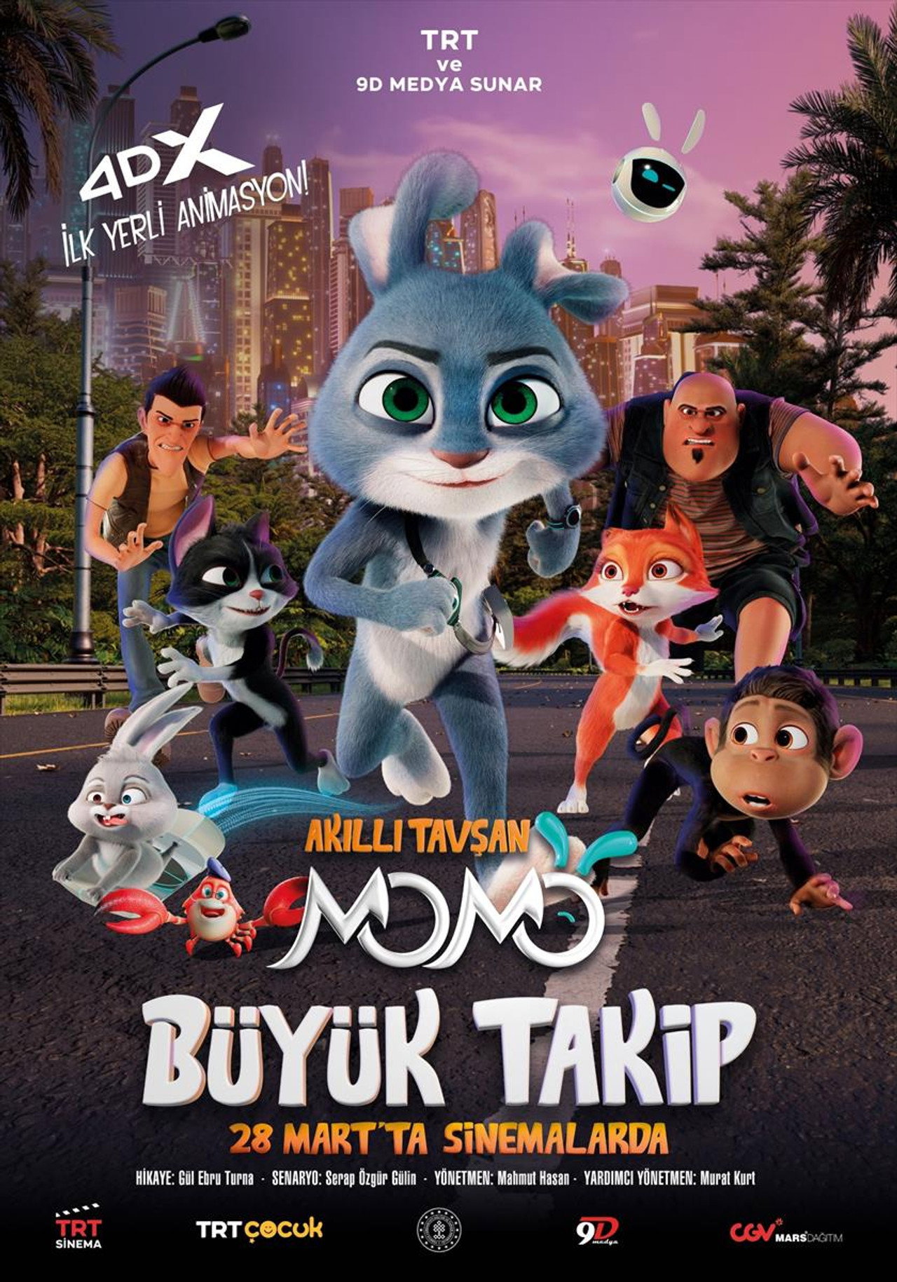 Akıllı Tavşan Momo: Büyük Takip filmaffisch