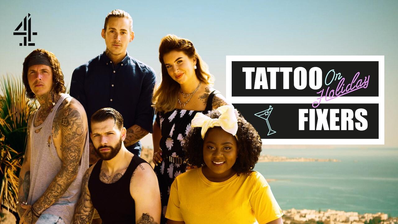 Tattoo Fixers on Holiday background