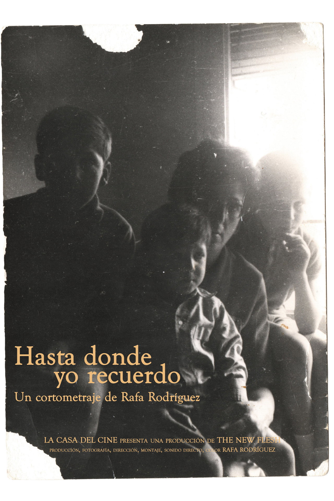 Hasta donde yo recuerdo filmaffisch