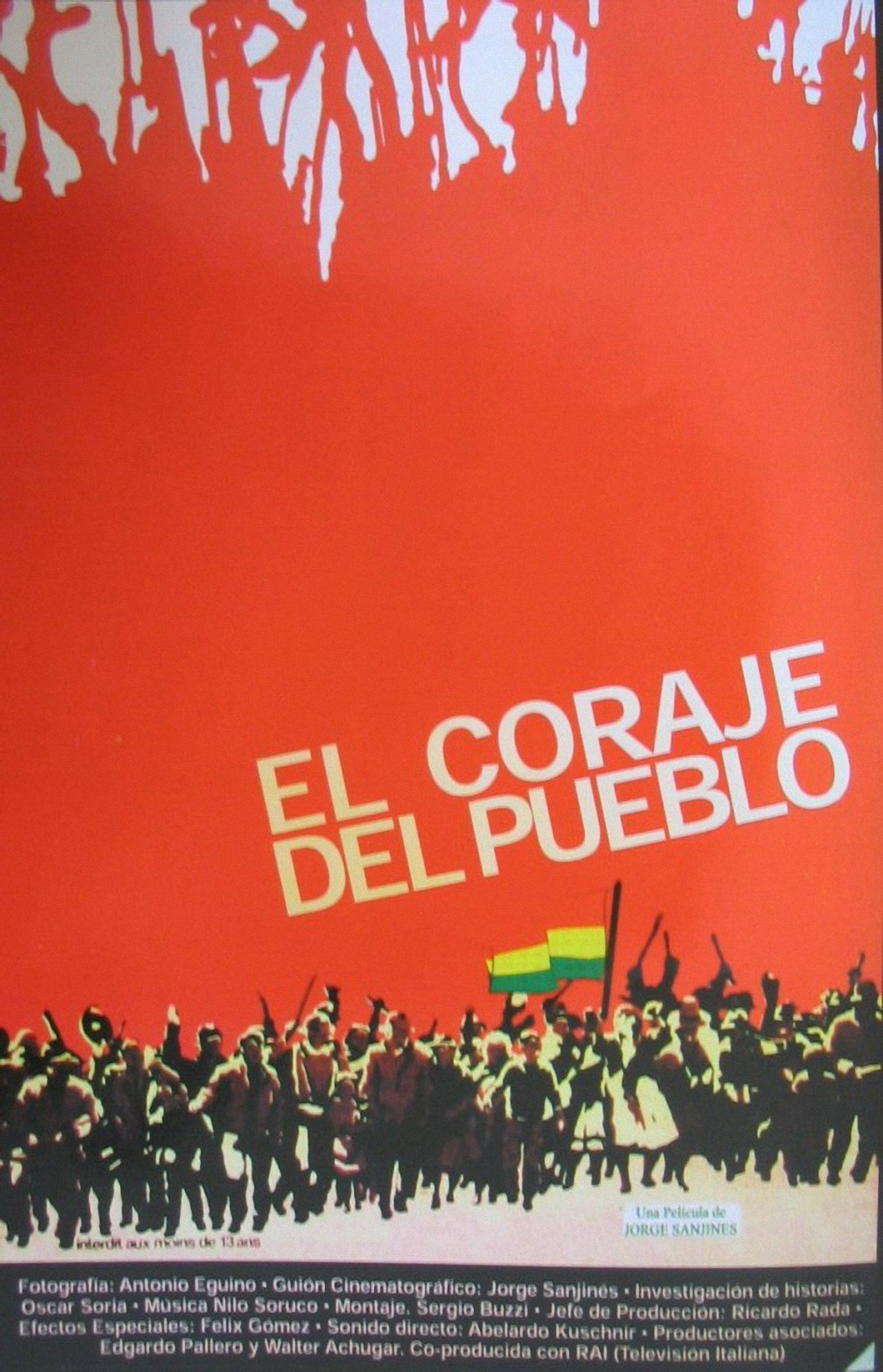 El coraje del pueblo filmaffisch