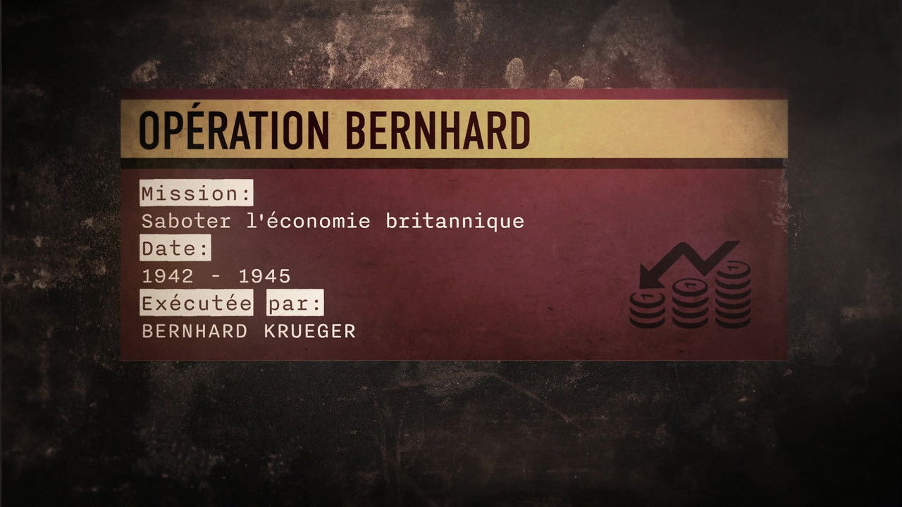 Les opérations secrètes nazies — Opération Bernhard