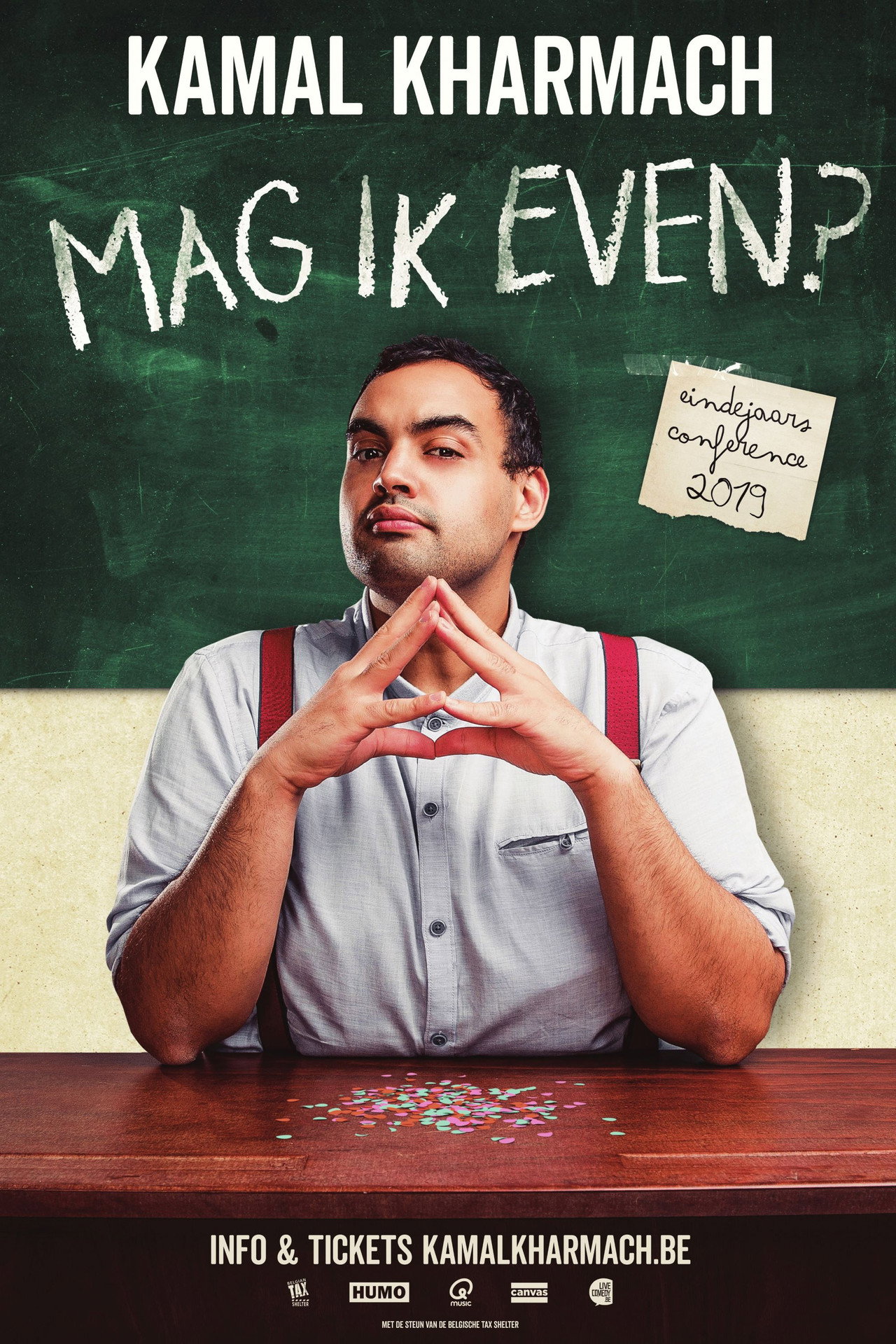 Kamal Kharmach: Mag ik even? Backdrop
