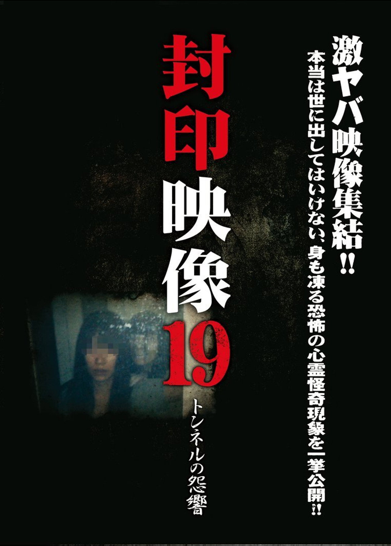 封印映像19 トンネルの怨響 filmaffisch
